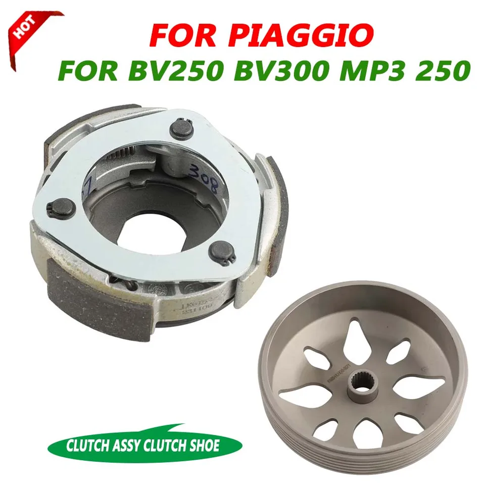 Pre Piaggio BV250 BV 250 300 BV300 2009 - 2012 MP3 250 2007 - 2010 Performance Scooter Vysoko kvalitná spojka