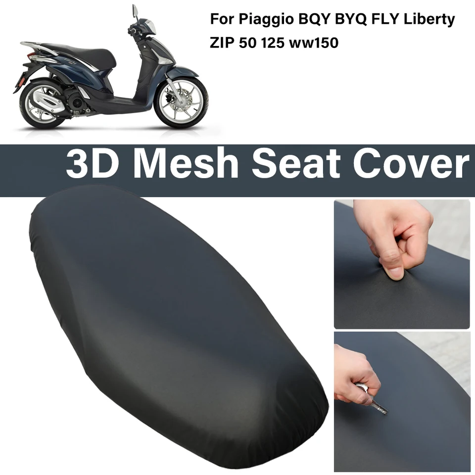 Pre Piaggio Liberty125 mp3 500 Zip50 X7 X9 Motocykelový kryt sedadla Vodotesný odolný voči prachu odolnosti proti prachu