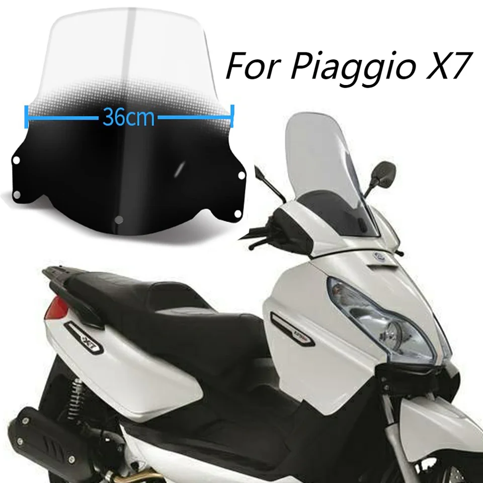 Pre Piaggio X7 Motocyklové čelné sklo čelné sklo kryty na obrazovke Deflektor Vespa X7