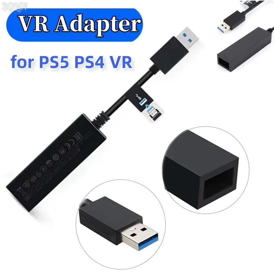 Pre PlayStation 4 Adaptér fotoaparátu pre konektor Mini fotoaparátu PS5 Console Mini Camera Adapter pre adaptér konverzie VR VR VR VR