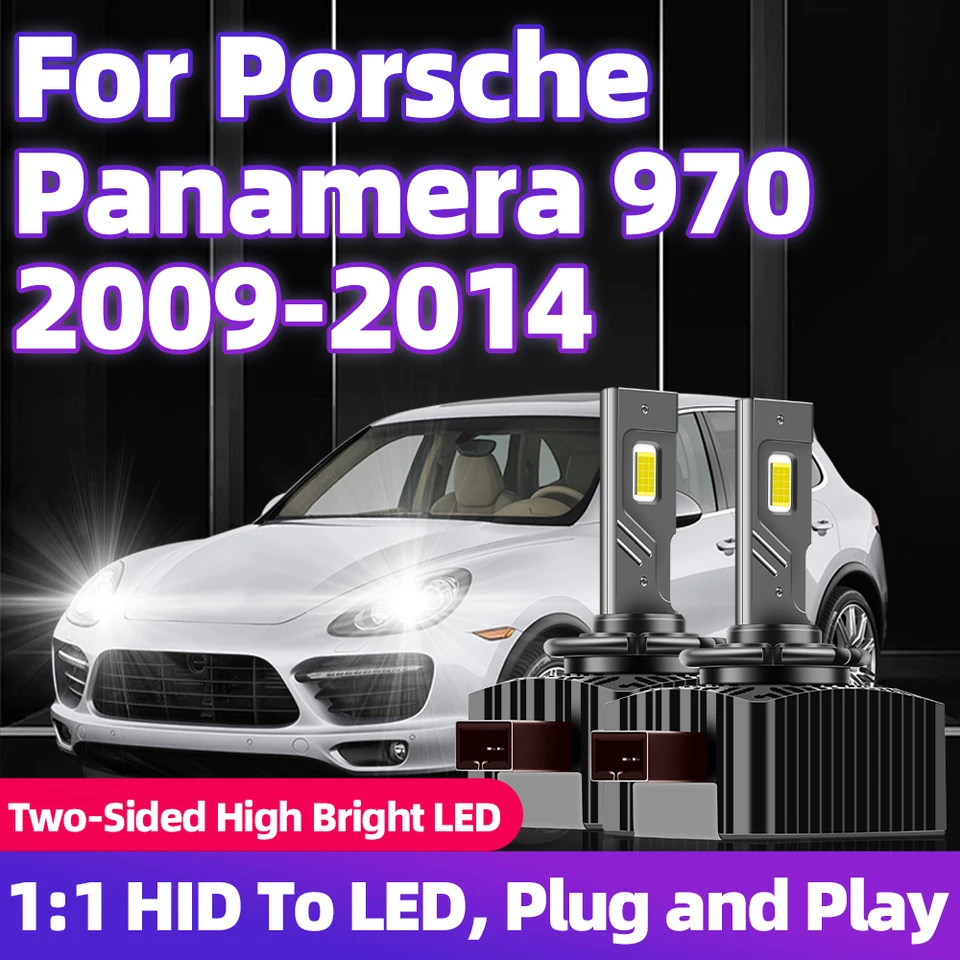 Pre Porsche Panamera 970 2009 2010 2010 2012 2013 2014 D1S LED svetlomety žiarovky 30000LM 110W Super Bright D Series Series Auta