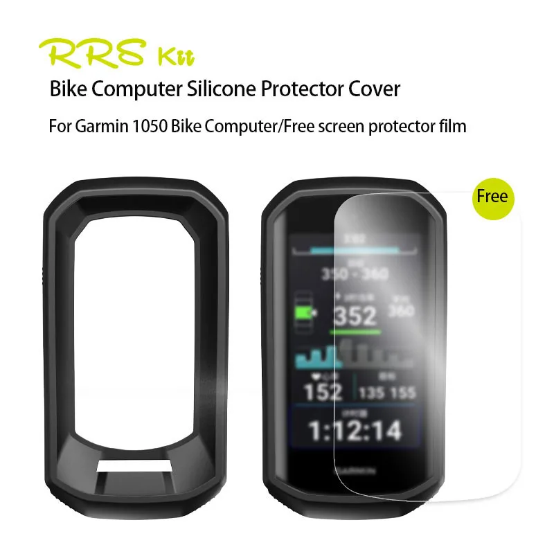 Pre počítač Garmin 1050 Computer Silikónový ochranný kryt Soft Edge Ochranné puzdro Obraz