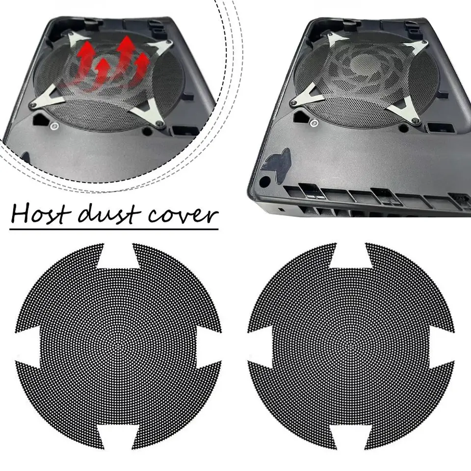 Pre pro / štíhly prachový filter s hernou konzolou 2ks 12cm Cooling Dust Stick Cover K5V4