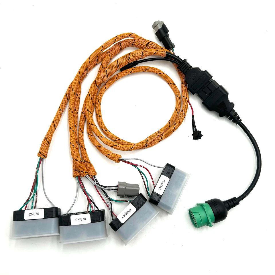 Pre program programu Cummins Diagnostický kábel pre CM570 CM870 CM2150 CM2250 ECU ECM Diagnostika Diagnostika Diagnóza kefy Brush Písanie kefy