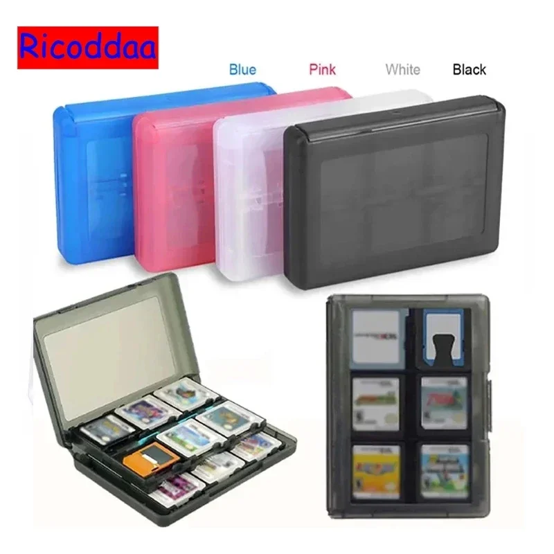 Pre prípad 2ds karty 28 v 1 puzdroch na pamäťové karty Plast Micro SD Držiteľ pre Nintend NDS NDSI Nový 3DS XL CARTRIDGE Storage Box