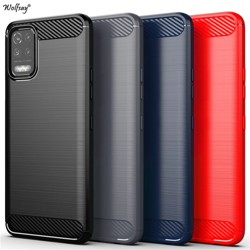 Pre prípad LG K52 Mäkký silikónový kryt pre LG K52 K62 K22 K92 K42 Stylo 7 Case Armor Cover Gumber Fundas TPU Puzdro pre kryt LG K52