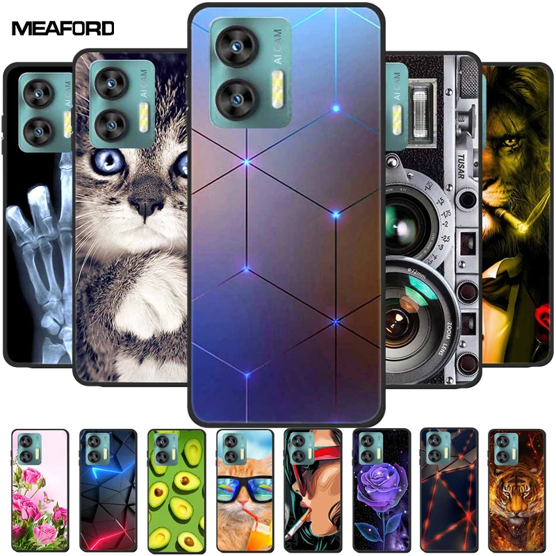 Pre prípad OUKitel C36 / C35 módny silikón mäkký TPU čierny ochranca pre prípady OUKitel C35 Cover Fundas capas oukitelc36 C 35 36