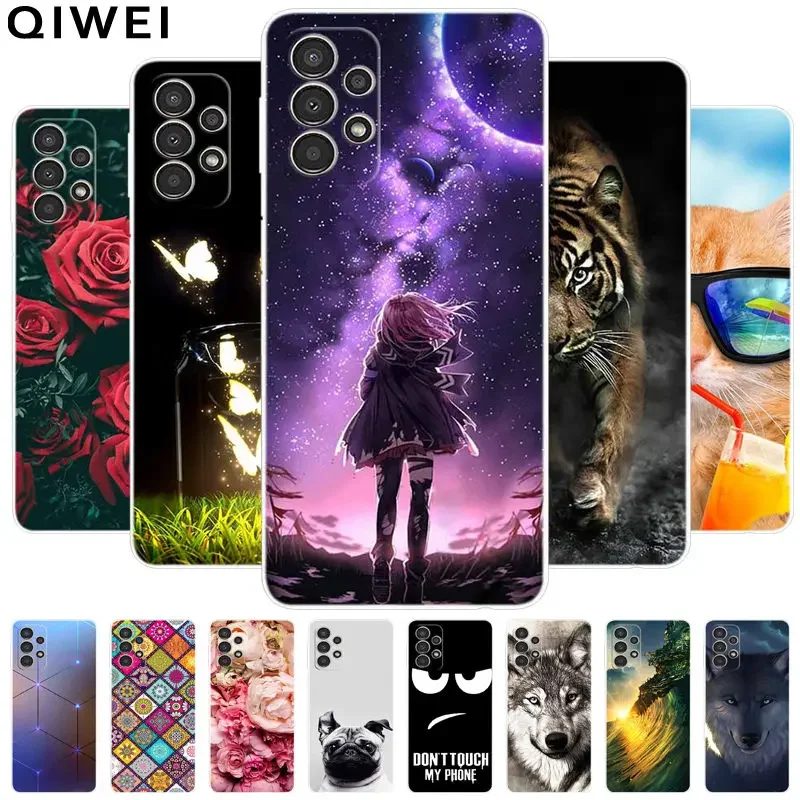 Pre prípad samsung Galaxy A13 Clear Bumper Soft Soft TPU Puzdroch pre Samsung A13 A137F 6.6 '' Silikónový pokrytý A 13 4G A135F Coques