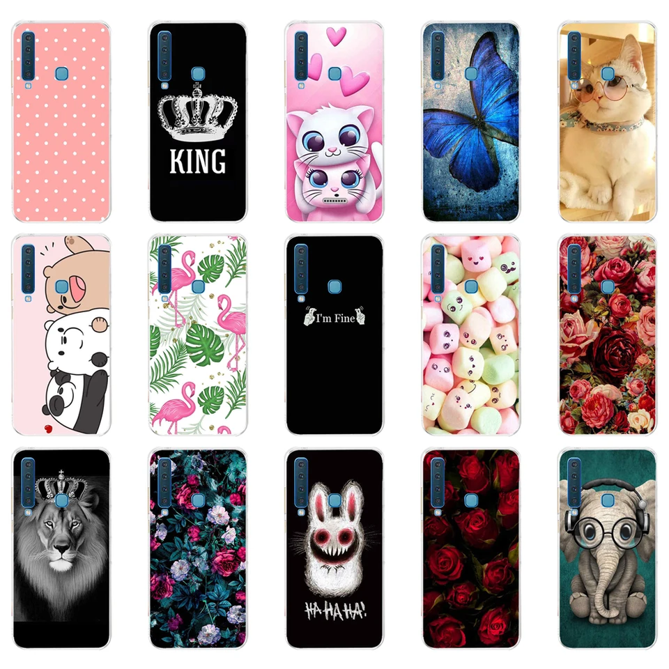 Pre prípad Samsung Galaxy A9 2018 Case Samsung A9 2018 Cover Silikone TPU telefónny prípad pre Samsung A9 2018 A920F A920 SM-A920F Cover Capa CAPA