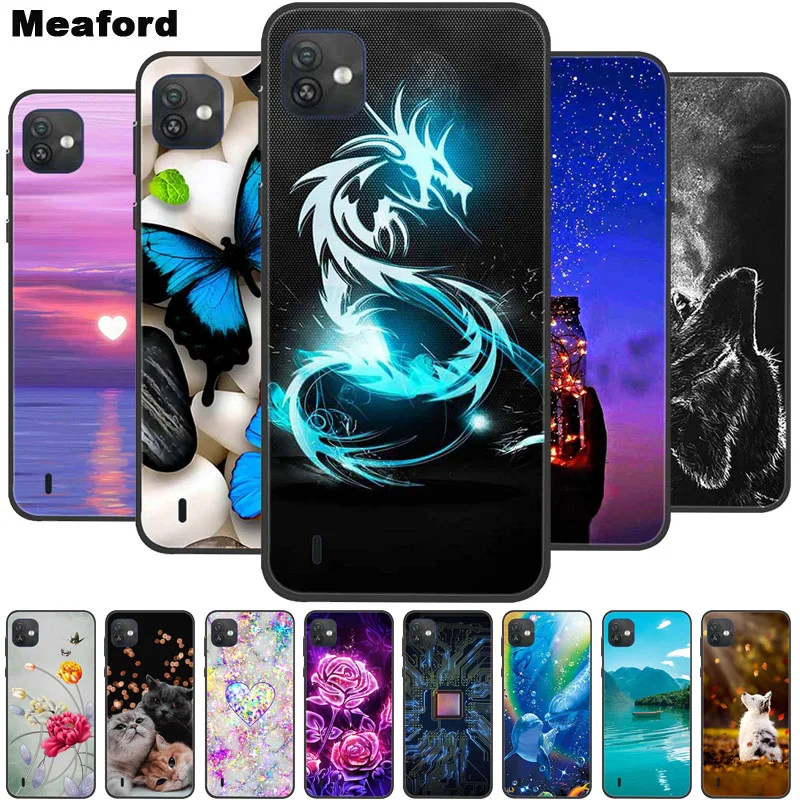 Pre prípad Wiko Y82 Soft Silikone Cool Cartoon puzdro pre Wiko y 82 / Wiko T3 zadný kryt pre Wiko Y52 prípady módne TPU Telefónne fondy