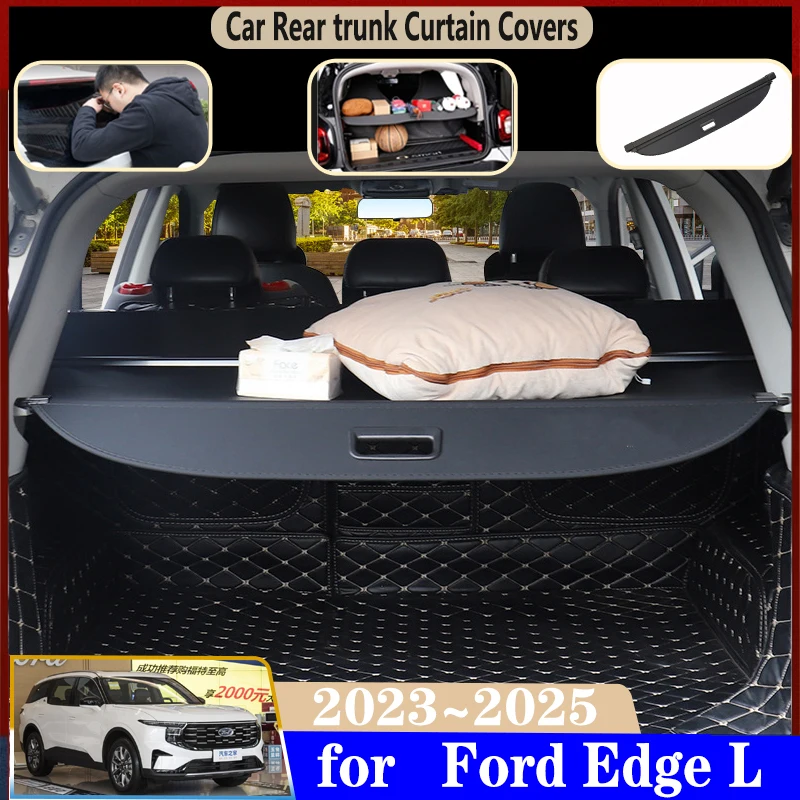 Pre príslušenstvo Ford Edge L MK3 CDX706 2023 2024 2025 Automobilové kryty zadných závesov kmeň