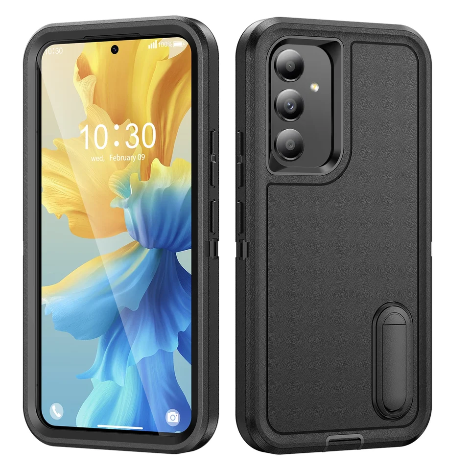Pre puzdro na telefónne scratče Samsung S24 pre Samsung Galaxy S23 Fe S22 Ultra S24 plus trojvrstvový brnený kryt Capa Capa