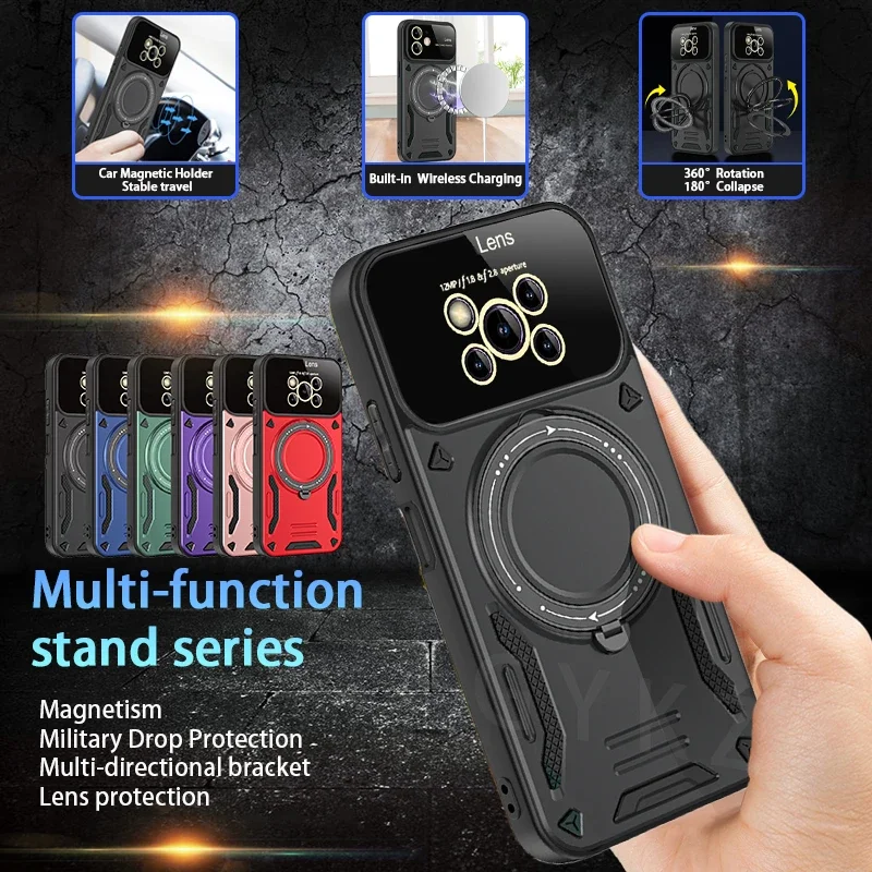 Pre puzdro Xiaomi POCO X3 Pro Case Magnetic Ring Stund Armor telefón pre Poko Little Poco X3Pro x 3 POCOX3 NFC SOCPORPPORPPUR