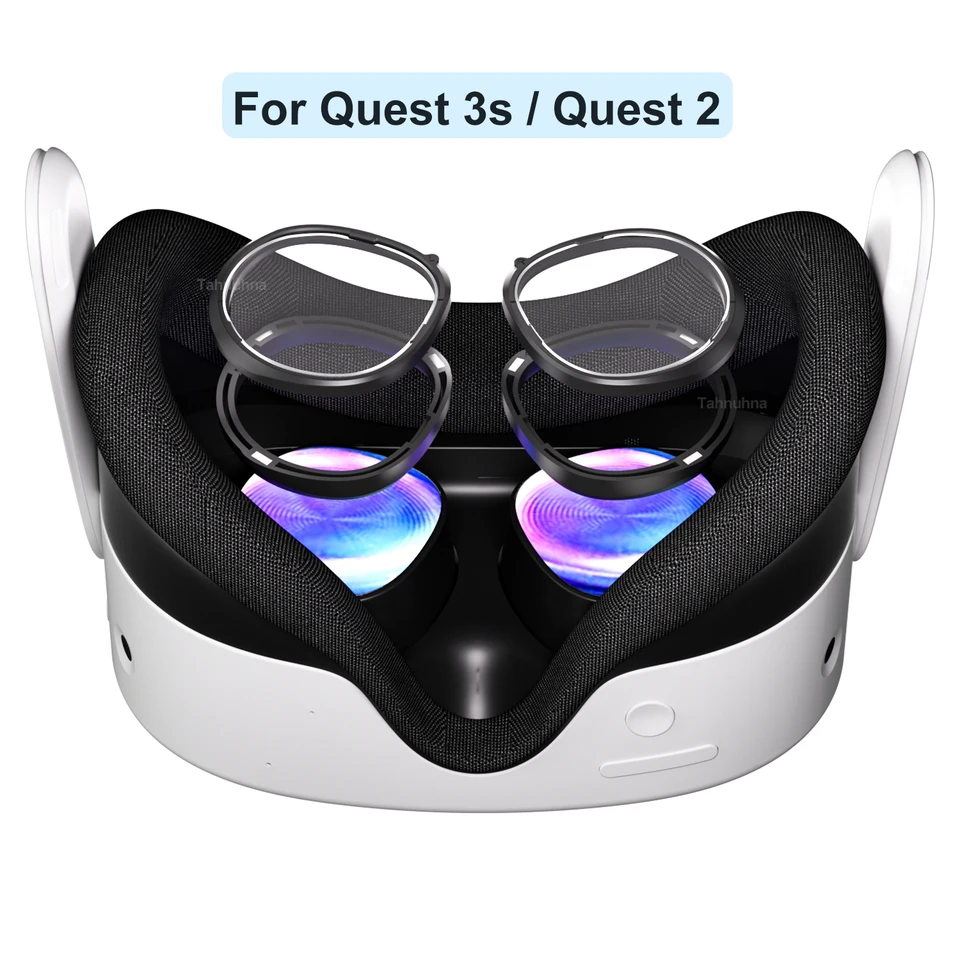 Pre Quest 3s/Quest 2 Myopia Myopia Anti-modré okuliare Magnetické okuliare Frame VR predpis šošovky pre Meta Quest 3S Accessories