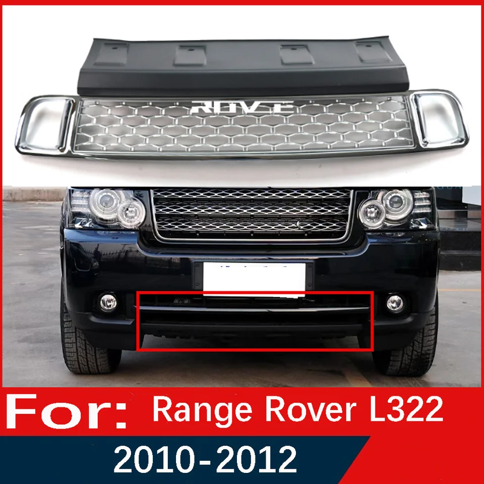 Pre Range Rover/Vogue L322 2010 2011 2012 (Modernizácia autobiografie) predná mriežka predného nárazníka Trailer Lower Guard