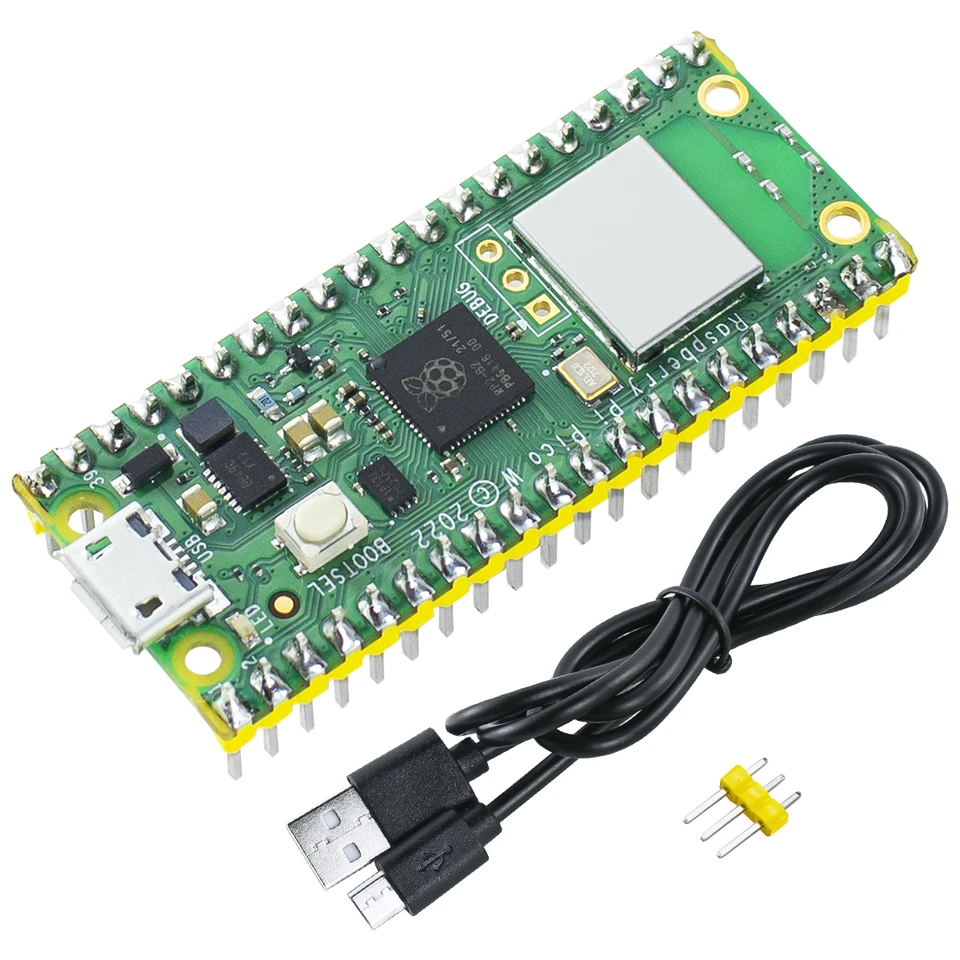 Pre Raspberry Pi Pico W doska s bezdrôtovým WiFi RP2040 MicroController Development Board GPIO PIN HLAVY