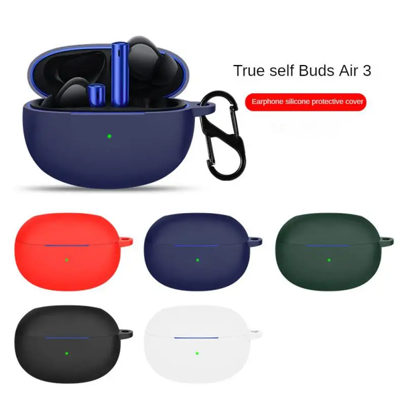 Pre Realme Buds Air 3 puzdro, 3D roztomilý kreslený vzor Silikónové slúchadlá pre Realme Buds Air 3 s Hook Fundas Capa