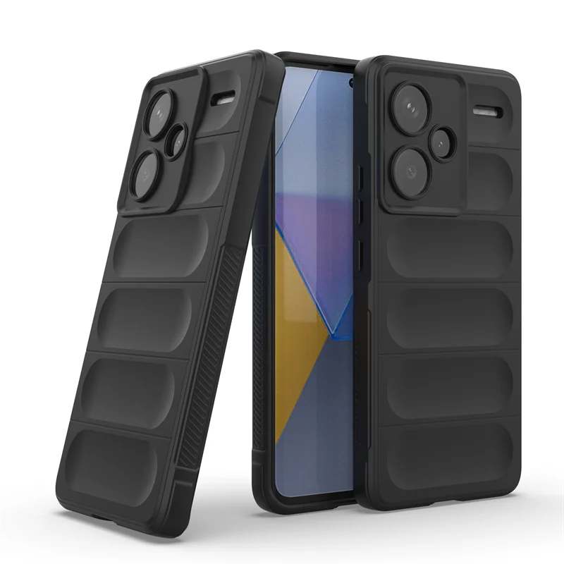 Pre Redmi Note 13 Pro Plus 5G puzdro pre Redmi Note 13 Pro+ Plus Cover Funda Soft Silikone Skin Skin Friendly TPU TPU Bumper