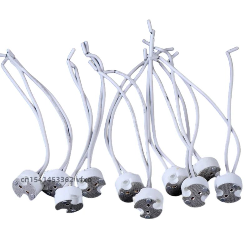 Pre reflektory MR16 Base Connector Adapter LED halogénové keramické osvetlenie domáceho osvetlenia 5 držiakov žiaroviek z veľkoobchodu