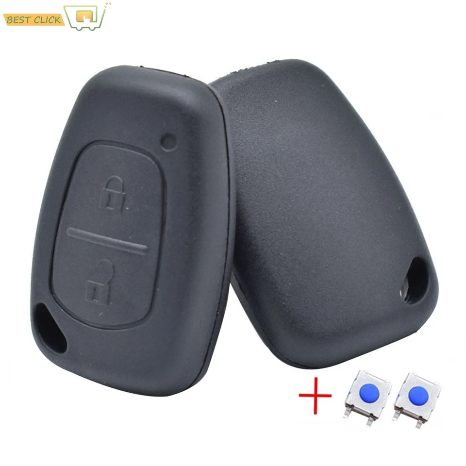 Pre Renault Kangoo Traffic Master Nissan Interstar Primastar Opel Vivaro Movano 2004 - 2009 Diaľkové kľúče puzdro +2 prepínač PAD BAD
