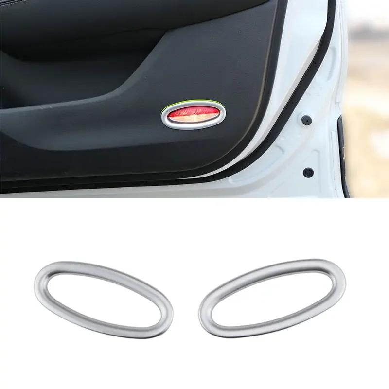 Pre Renault Koleos pre Samsung QM6 2017 - 2023 Svetlá predných dverí Cover Tiner Dvere Lights Sticker 2ks príslušenstvo