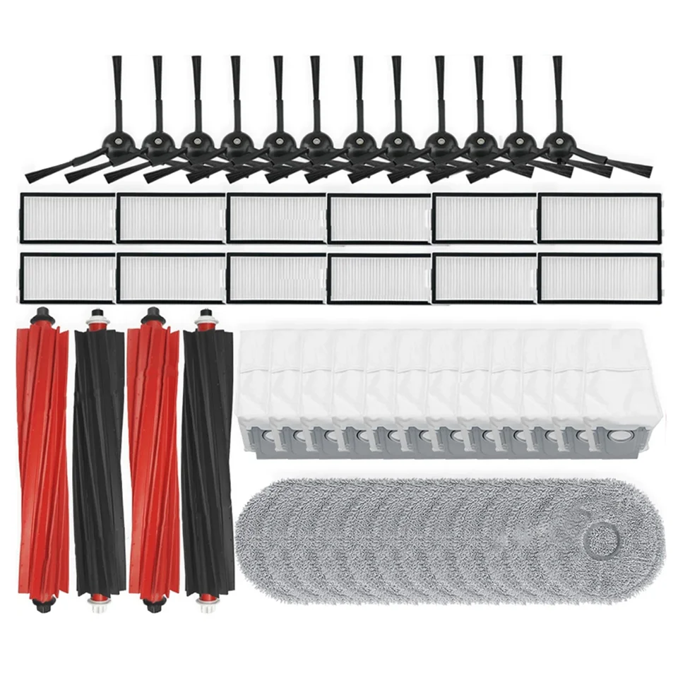 Pre Roborock Qrevo Master, V20, P10S Pro VACUUM ČASŤ Hlavný valček Side Brush Hepa Filter