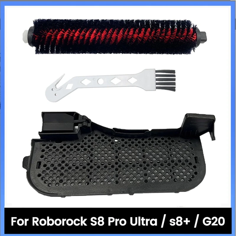 Pre roborock S8 Pro Ultra / S8+ Vákuová záložná stanica robotov na výhradu diely Vysoko rýchlosť samoliečujúceho kefy
