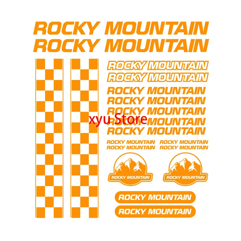 pre Rocky Mountain 19 nálepky Adhesives-Mtb DH Mountain Bike