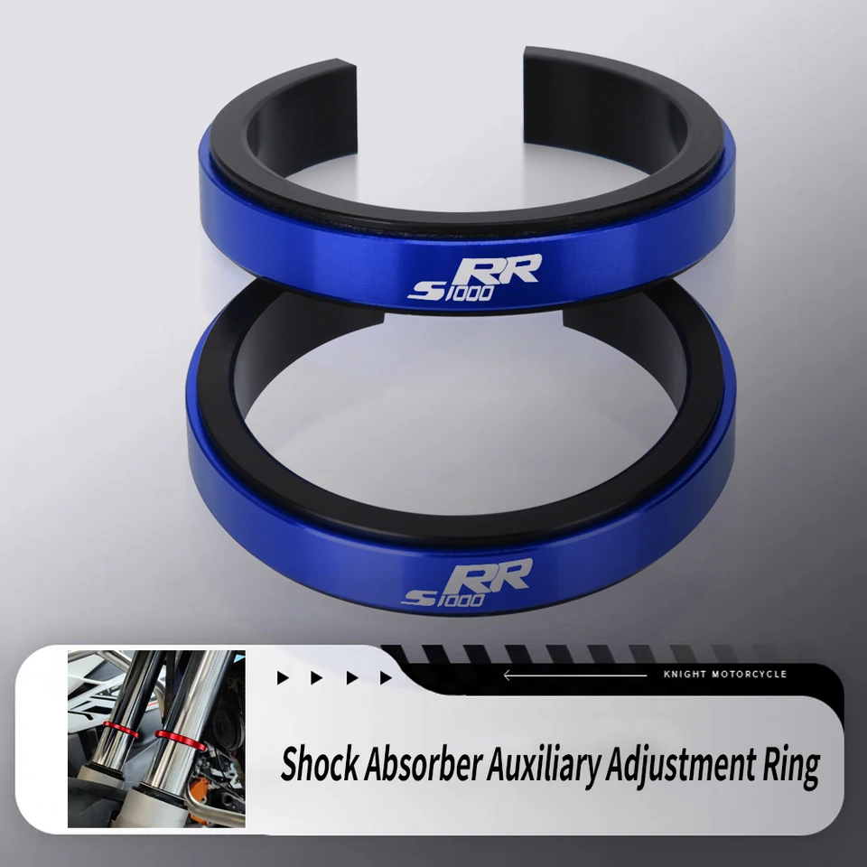 Pre S1000RR S1000 S 1000 RR 1000RR 2010 - 2024 41-44 mm predné suspenzie motocyklových suspenzií Auxiliariárny nastavovací krúžok