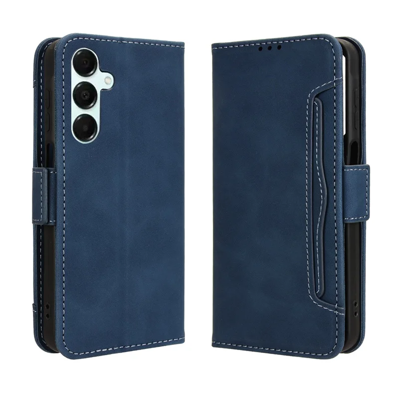 Pre Samsung Galaxy A26 5G Luxusná kožená peňaženka Pase Multi Card Slot pre Galaxy A 26 A26 Magnetic Palue Puzdro