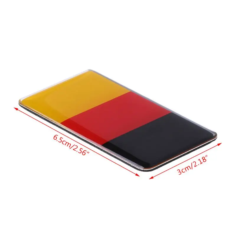 Pre Scirocco Golf 7 STRANA STRÁNKA KOVEJ KOVEJ 3D DECAL GRILLE BUDRA DECORÁCIA DECORÁCIA Nemecko nemecký odznak Dropship