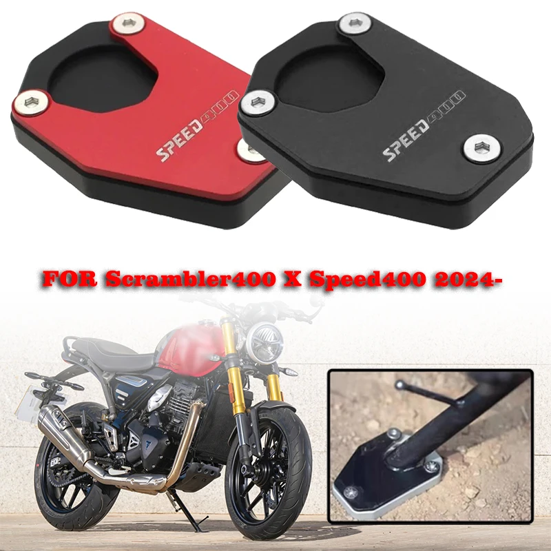 Pre Scrambler400 X Speed400 Scrambler 400x Speed ​​400 2024 Príslušenstvo Motocykel Foot Resing Side Podporná zväčšenie predlžovacej dosky