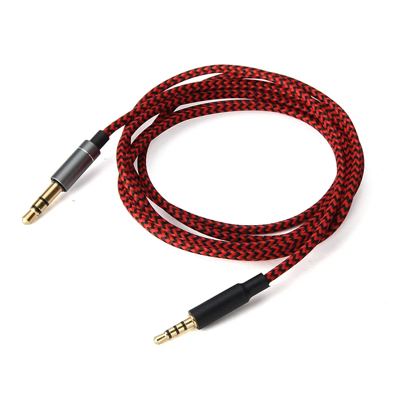 Pre Sennheiser AKG JBL E55BT E50BT Y40 Y50 LIVE2 PXC550 D340 DT240PRO ZAPNUTIE 3,5 mm až 2,5 mm nylonovo opleteného kábla