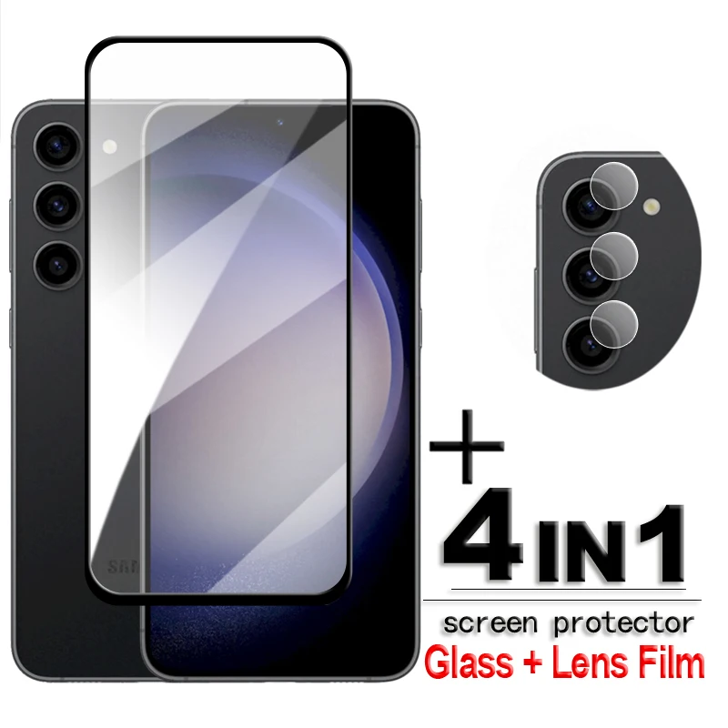Pre sklo Samsung Galaxy S25 pre Samsung S23 S24 S25 plus 5G Temperované sklo 2,5D Full Cover Glue Screen Chránič pre film S25