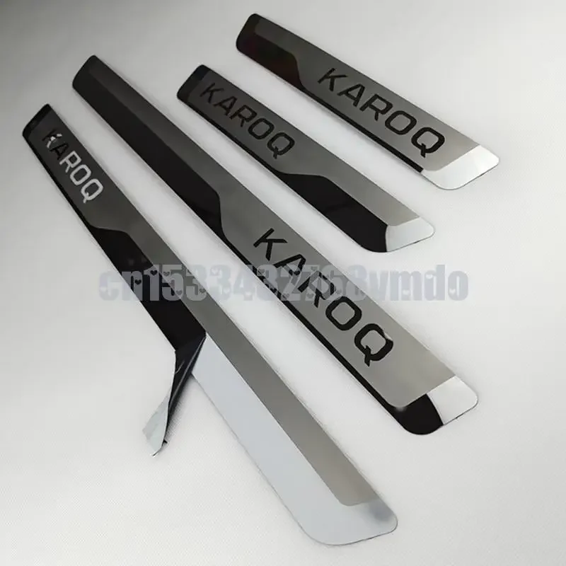 pre skod Karoq 2017-2019 z nehrdzavejúcej ocele SILL SILL SURE PLACK PEDA PEDAL PEDAL STYLING STYLING STACKERS Automatické príslušenstvo
