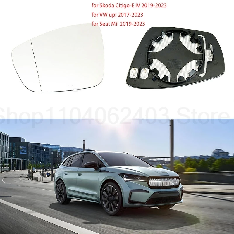 Pre SkoDa Citigo-E IV Specchio 2019-2023 Volkswagen ve Up! 2017-2023 sedadlo MII 19-23 Zrkadlo spätného zrkadla AccesoriOS Auto