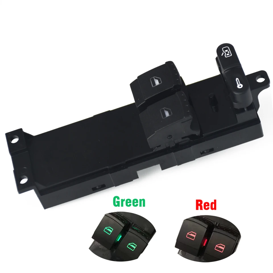 Pre SkoDa Fabia Octavia Praktik 6y 1999 2000 2001 2002 pre Volkswagen Bora Golf Jetta MK4 2 Dverové prepínač okna 1J3959857A