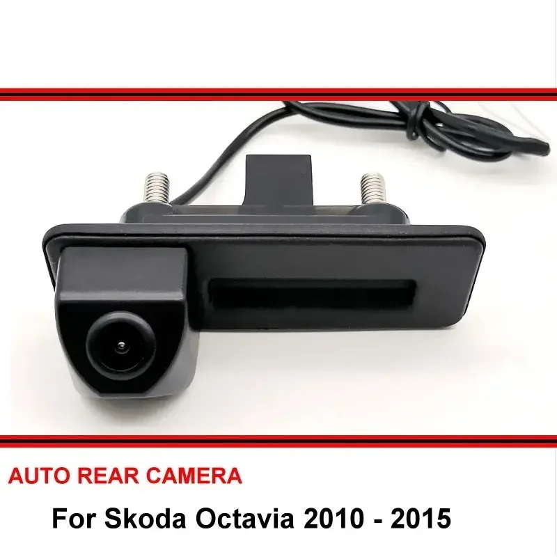 Pre SkoDa Octavia 2010 2011 2012 2013 2014 2015 2015 Komerová rukoväť Camera Camera Zadný pohľad Zadný výhľad parkovacia kamera Parkovacie fotoaparát nepremokavé