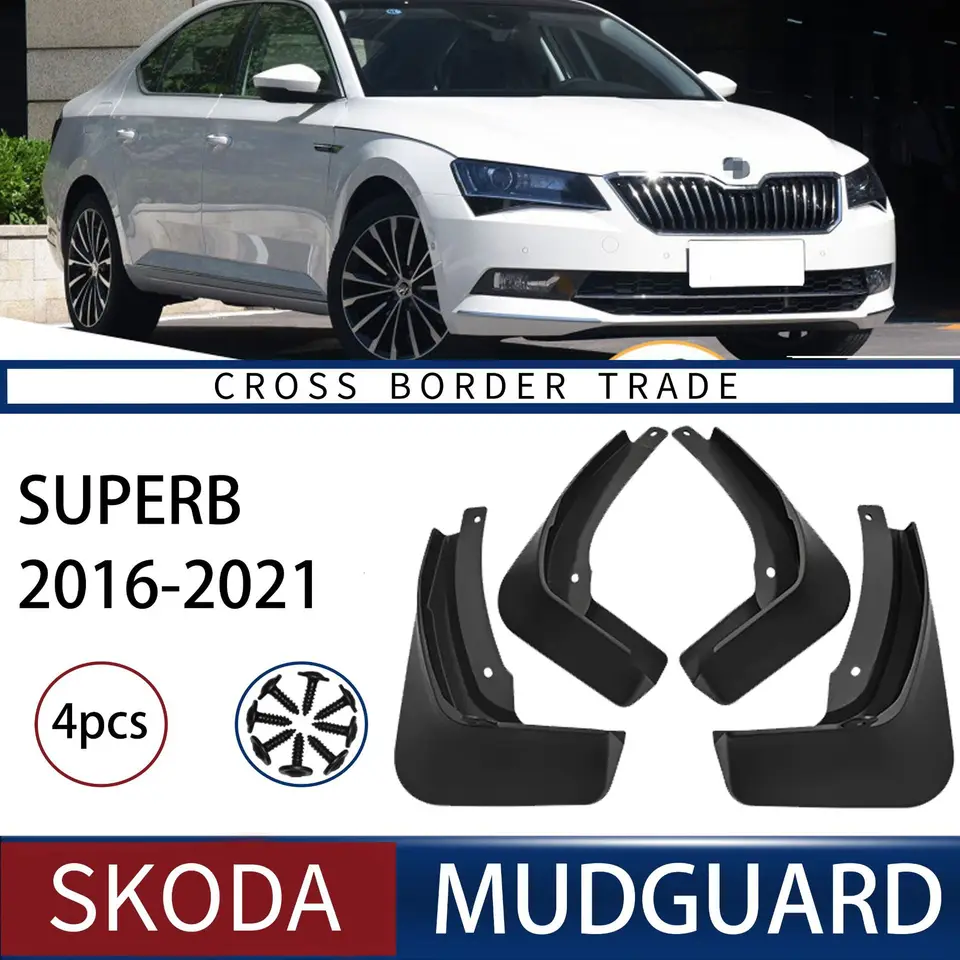 Pre SKoda Superb 2016-2021 Mudguards Fender Mudflaps predné zadné svetlice striekajúce gardy pokrývajú auto