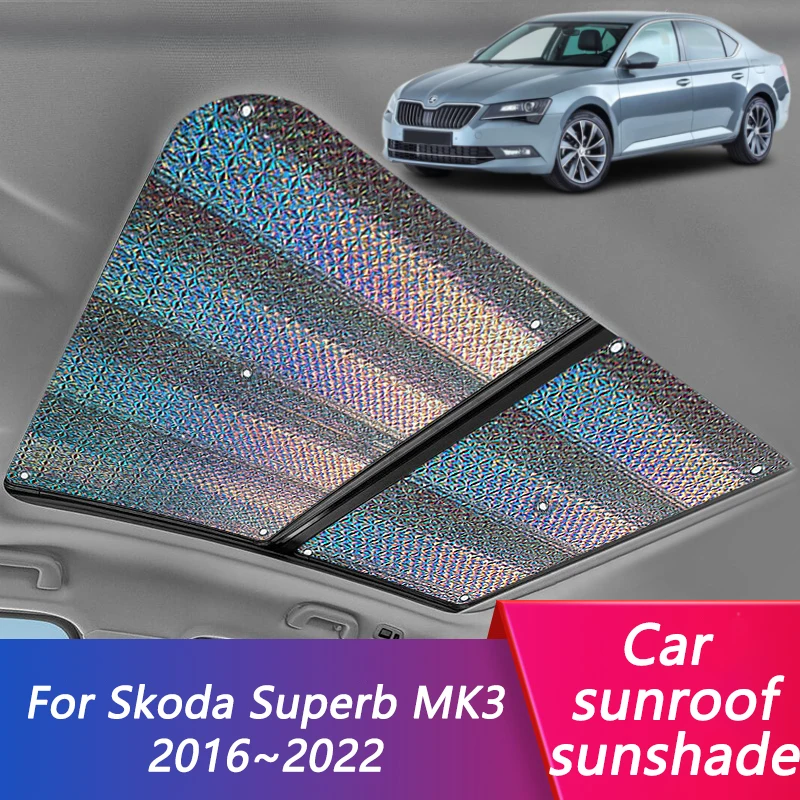 Pre SKoda Superb MK3 B8 3V 2016 ~ 2022 2019 Car Strelové slnečné okno Ochrana okna Ochrana slnečných okien Sunshadin Sunshadin Board Sunshadin