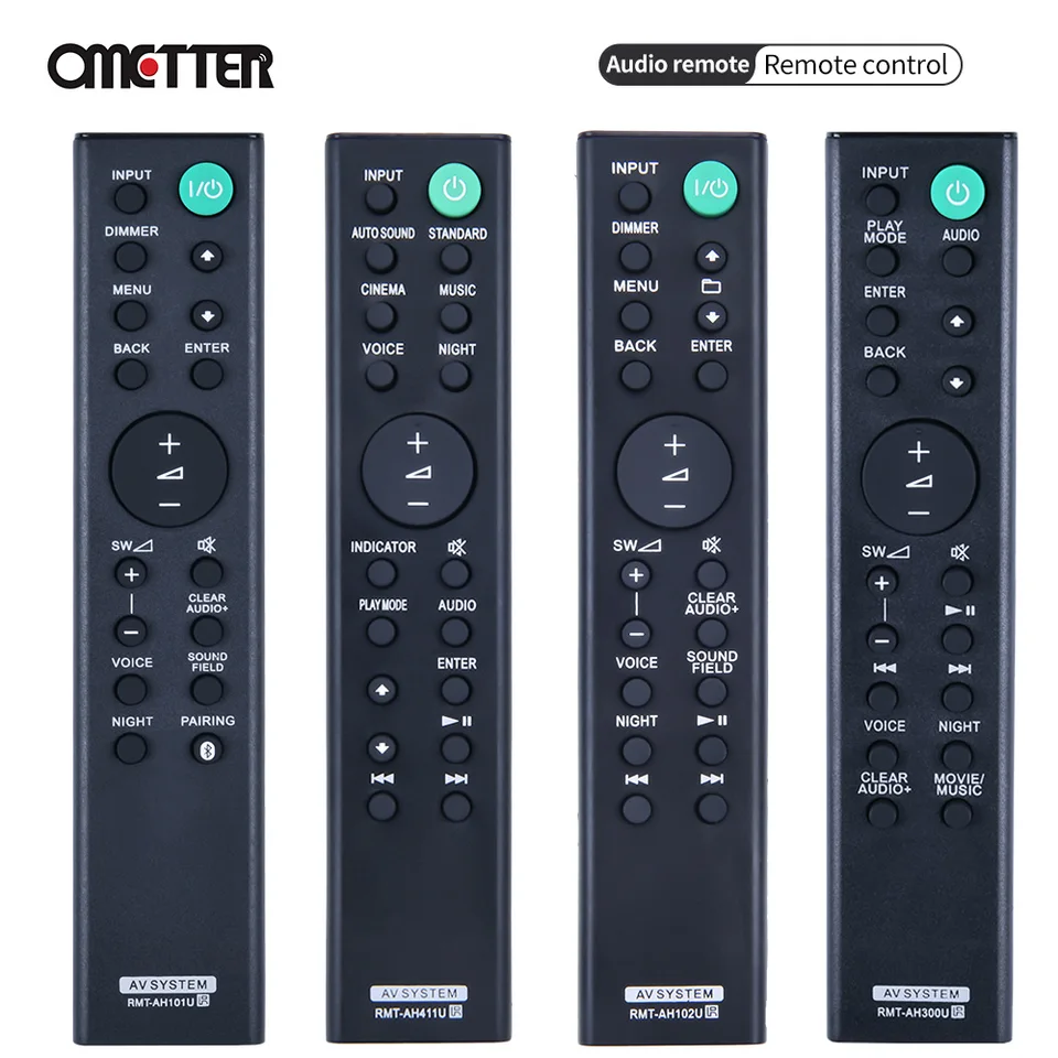 pre Sony Barra de Sonido Remote RMT-AH103U RMT-AH101U RMT-AH411U RMT-AH102U RMT-AH100U RMT-AH412U RMT-AH500U RMT-AH300U