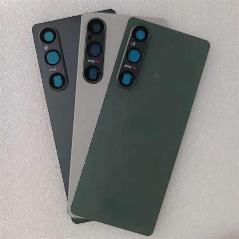 Pre Sony Xperia 1 V kryt batérie Zadné sklenené dvere Krytie Výmena dielov pre Sony X1V XQDQ62/B XQ-DQ72