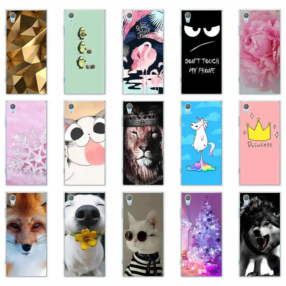 Pre Sony Xperia XA1 plus krytie prípadu pre Sony Xperia XA 1 plus G3412 Case CAS Soft Silikone Funda Para pre Sony XA1 Plus shell