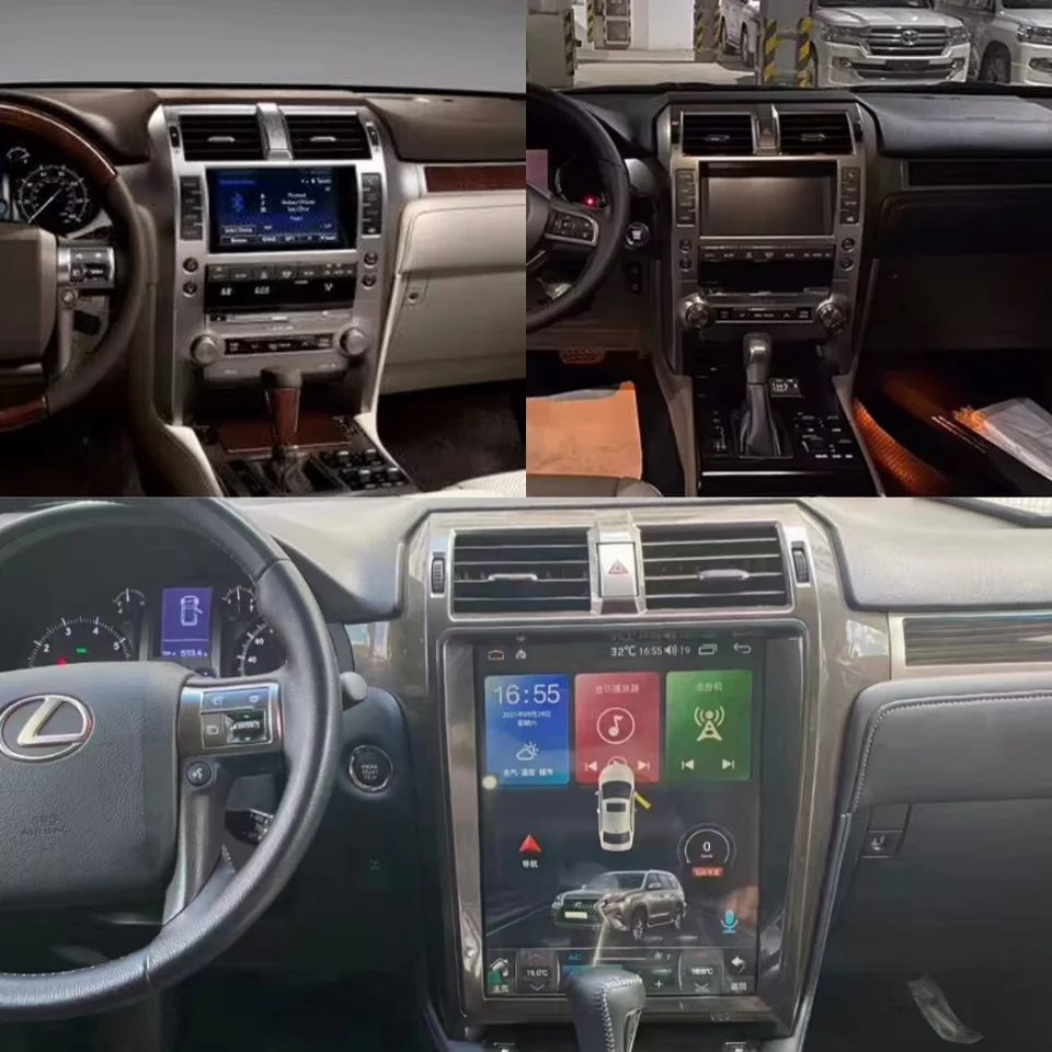 Pre spoločnosť Lexus GX400 GX460 2010 - 2016 Android13 Car GPS navigácia multimediálny hráč 2DIN Autoradio Stereo Head Unit