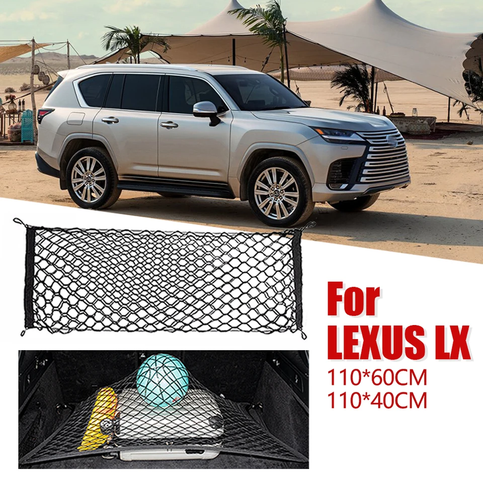Pre spoločnosť Lexus LX CAR TRUNK CARGO NET