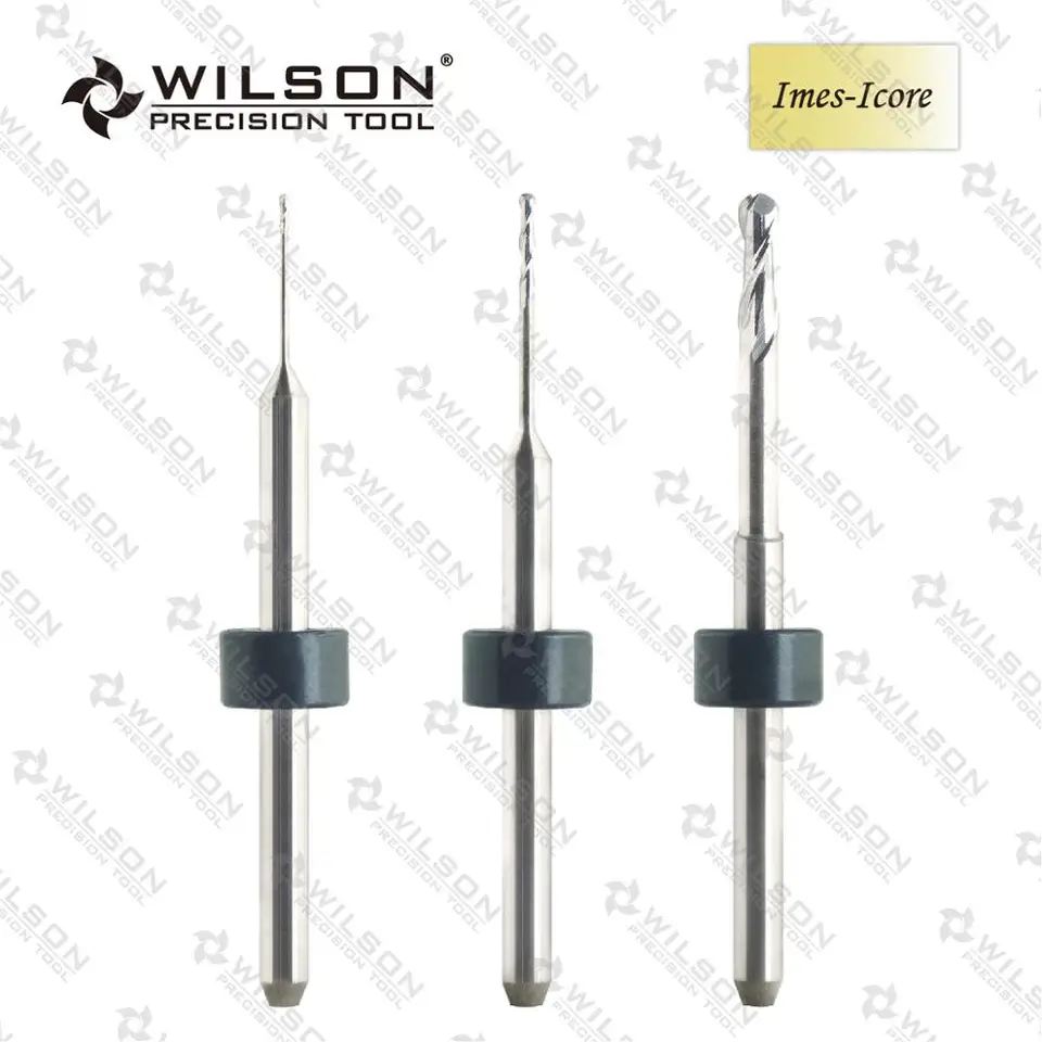 Pre stroje IMES-ICORE 240/250 Wilson Dental Fleging Burs-Zirkónia zirkónia-celková dĺžka 48 mm