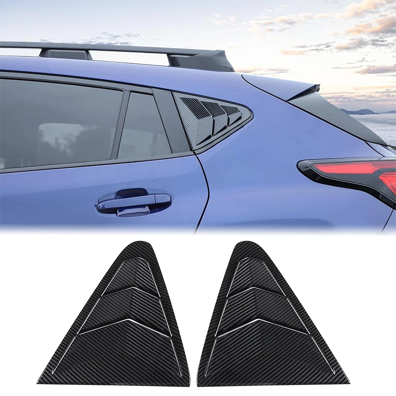 Pre Subaru Crosstrek 2023 2024 ABS zadné bočné okno krycie krytiny trojuholníkové okenné okenné okenné okenné okenné okenné okenné okenné okenné okenné okienky Exteriérové ​​príslušenstvo