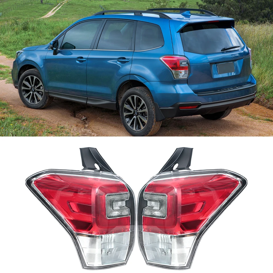 Pre Subaru Forester 2016 2017 2018 2018 TACHLIVÁ LAMP SHELL Zadné nárazník zadné svetlá brzdové svetlo bez príslušenstva automobilov žiarovky