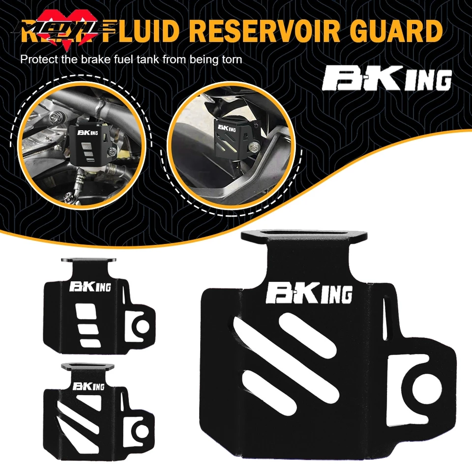 Pre Suzuki B-King 1300 Bking 1340 Bking1300 Olejový pohár Motocykel CNC Zadná brzdová kvapalina Tank Olej Olejový kryt kryt