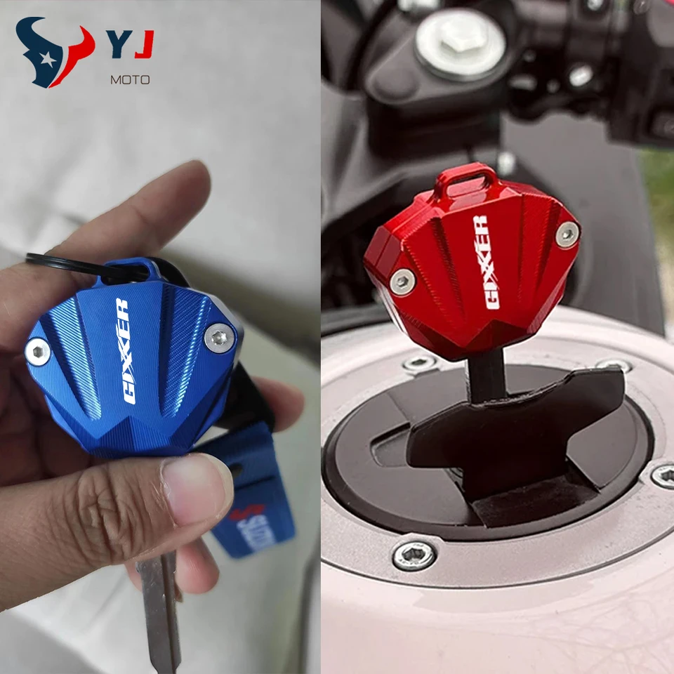 Pre Suzuki Gixxer 250 SF 150 125 155 GSX-S 150 125 2018-2024 Motocykel CNC Key Pase a Keychain Key Ring Príslušenstvo